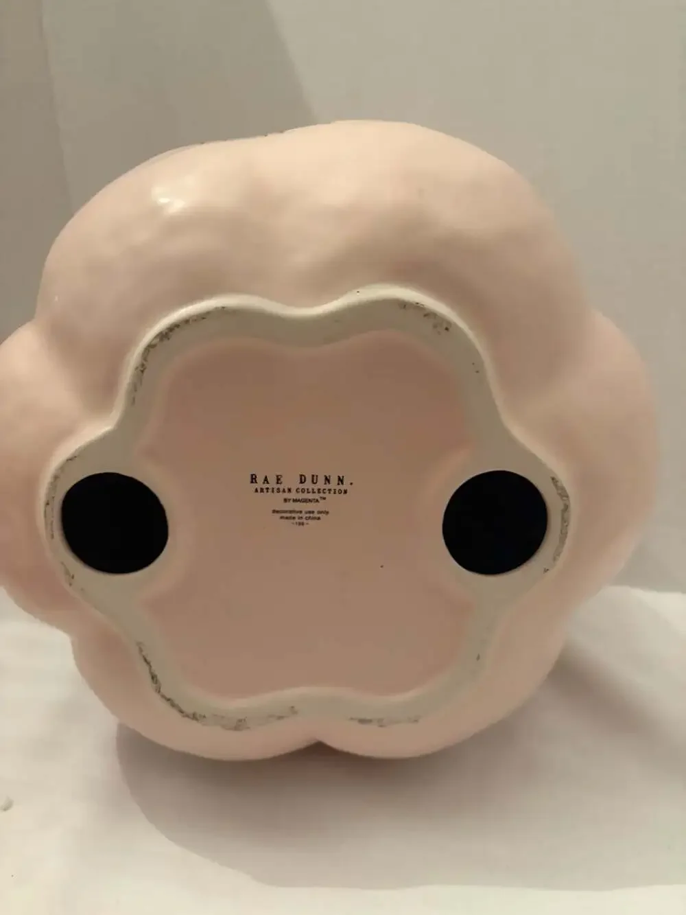 Rae Dunn Artisan Collection By Magenta Hello Fall Pink Ceramic Pumpkin Decor